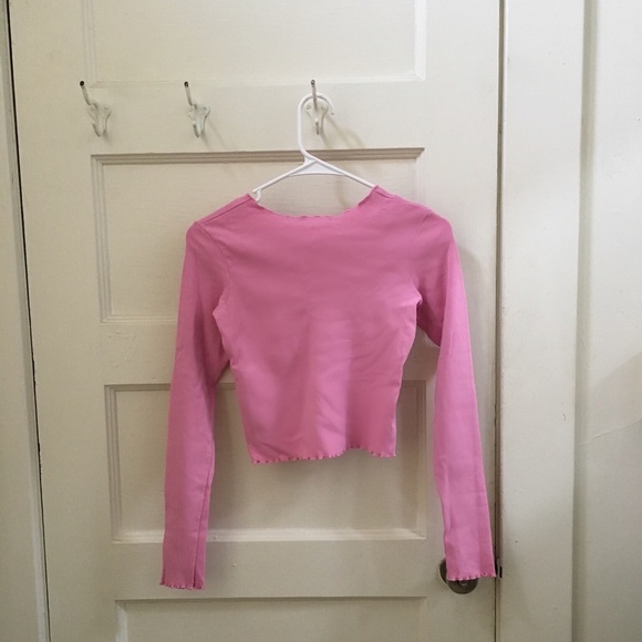 SOLD Brandy Melville Pink Wynn Top - Picture 3 of 4